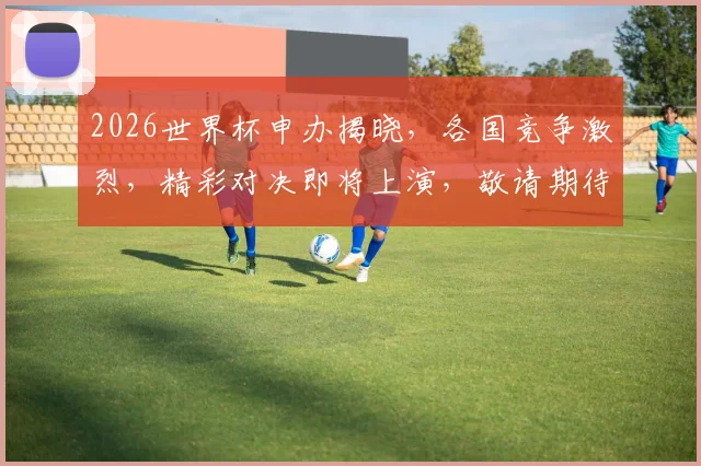 2026世界杯申办揭晓，各国竞争激烈，精彩对决即将上演，敬请期待