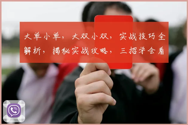 大单小单，大双小双，实战技巧全解析，揭秘实战攻略，三招学会看盘